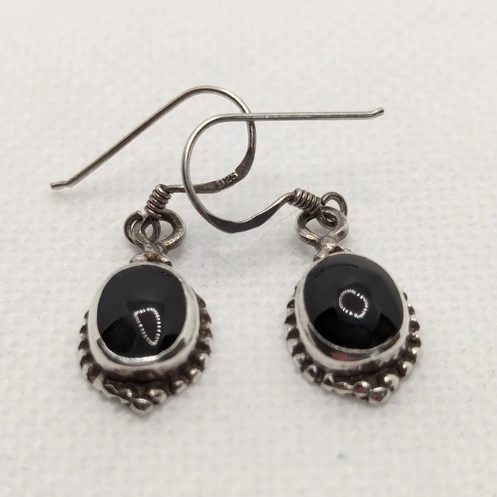 925 Bali dangle  earrings